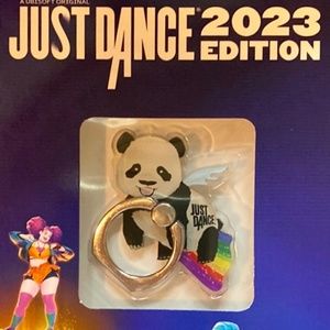 Just Dance 2023 Edition Cell Phone Ring Holder And Stand Rainbow Panda